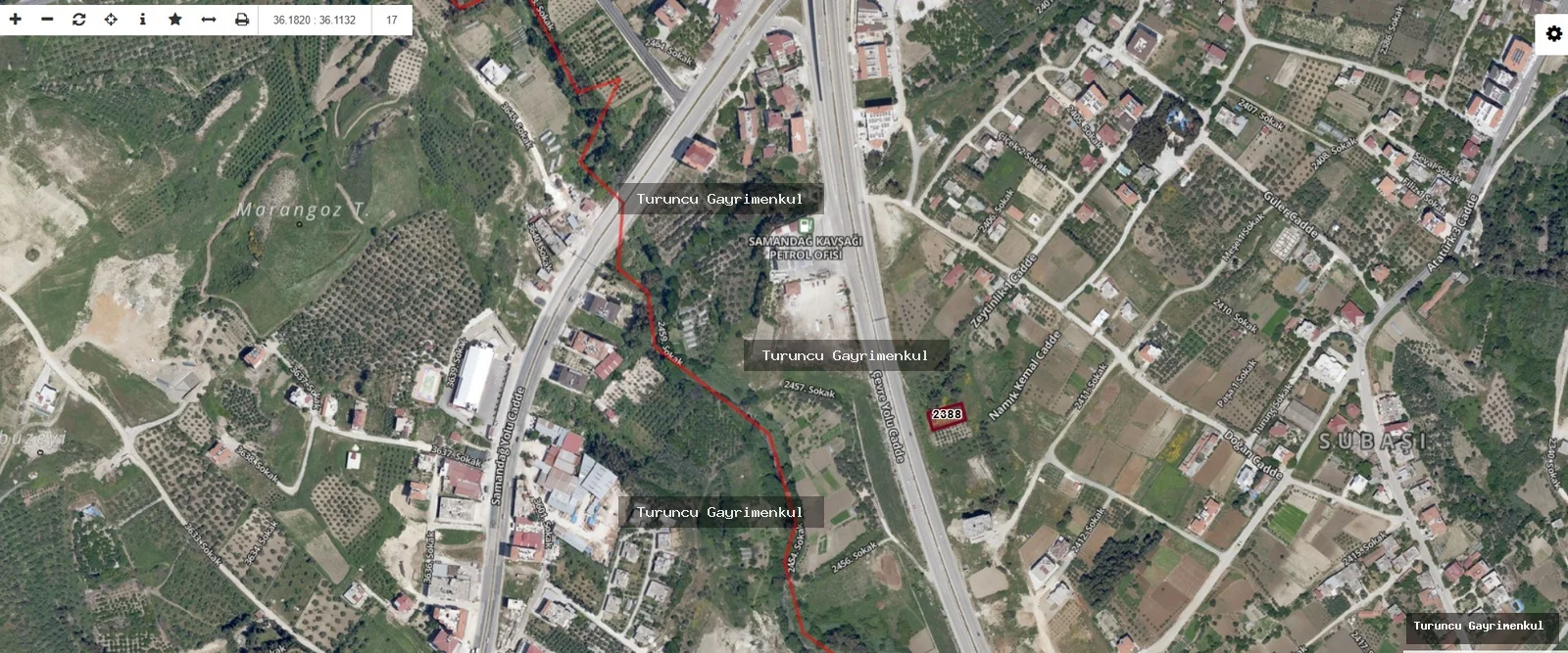 SUBAŞI MAHALLESİNDE KİRALIK 542 M2 ARSA fotoğraf 4