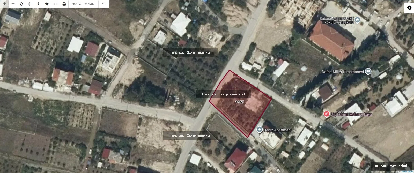 SUBAŞI MAHALLESİNDE SATILIK ARSA 1509 M2 fotoğraf 5