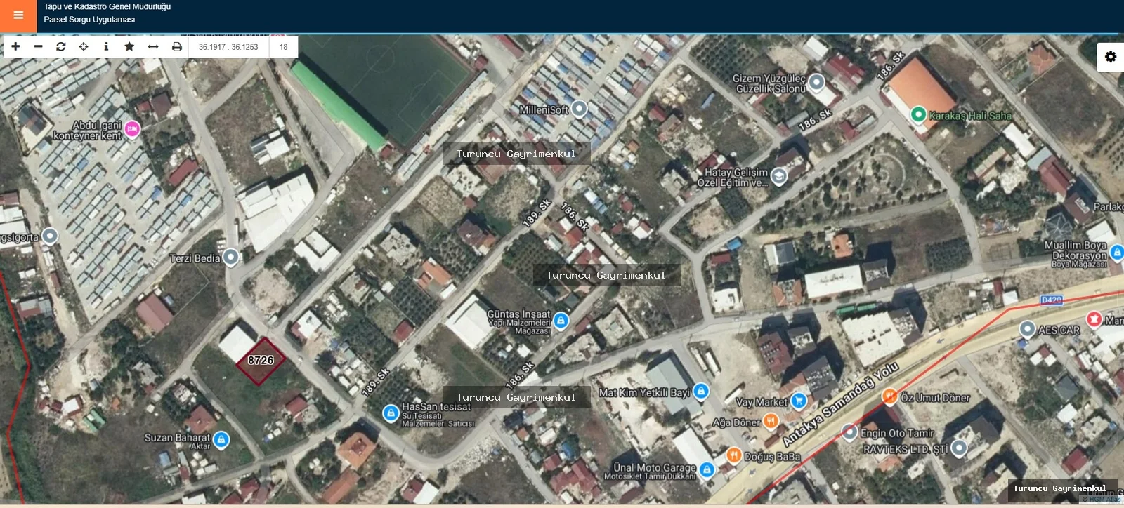 ÇEKMECE MAHALLESİNDE KİRALIK 505 M2 ARSA fotoğraf 2