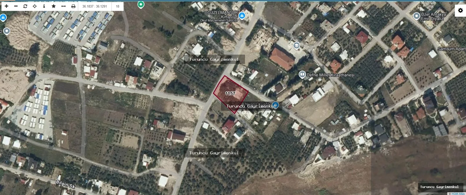 SUBAŞI MAHALLESİNDE SATILIK ARSA 1509 M2 fotoğraf 4