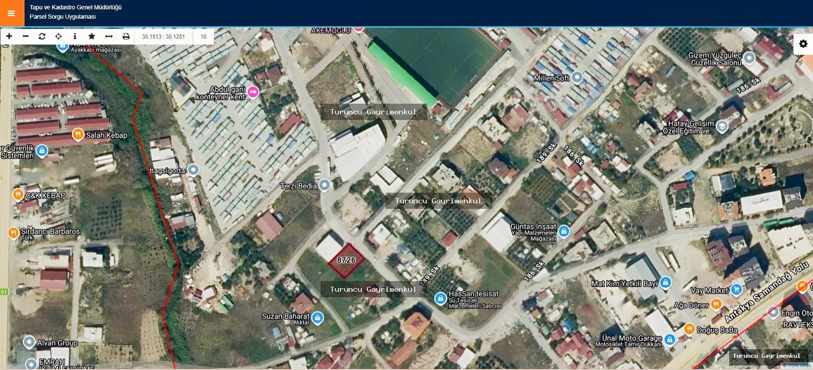 ÇEKMECE MAHALLESİNDE KİRALIK 505 M2 ARSA fotoğraf 3